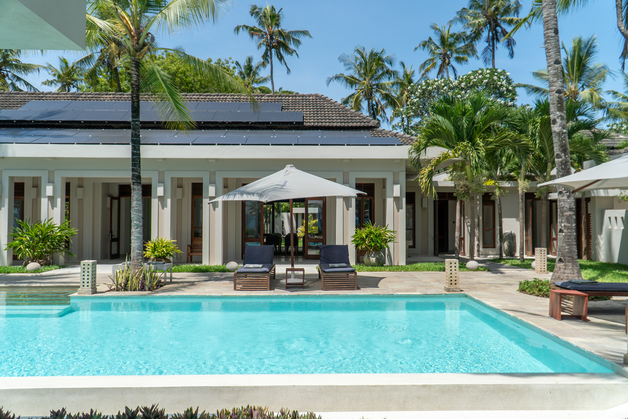 Beachfront setting at Tribal Dunes, Bofa Beach, Kilifi